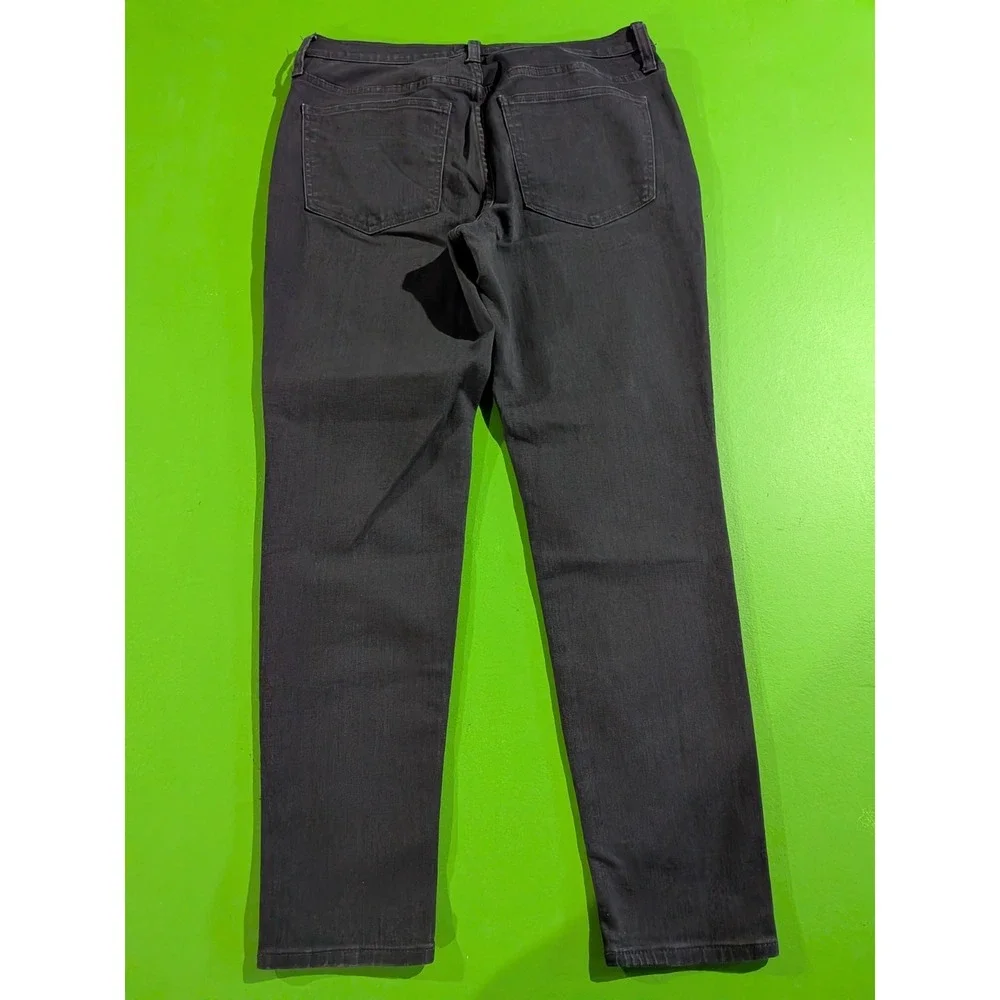 Madewell Jeans Women's Size 30 Mid Rise Roadtripper Skinny Jean Black‎